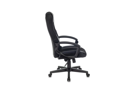 Кресло игровое Zombie 9 черное / серое